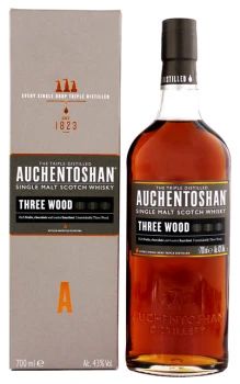 Auchentoshan Three Wood Malt 0,7L Gift Box