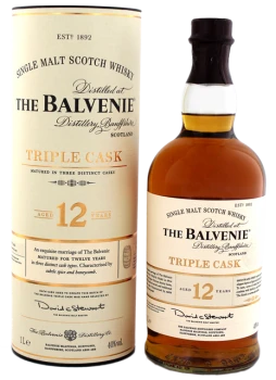 Balvenie Balvenie Triple Cask 12YO Malt Whisky 1,0L -GB- 3 Balvenie Balvenie Triple Cask 12YO Malt Whisky 1,0L -GB-