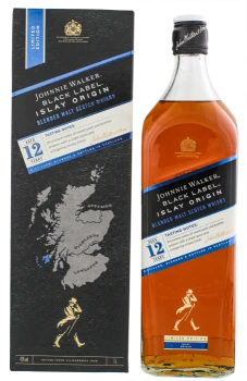 Johnnie Walker Johnnie Walker Black Label 12YO Islay Origin Limited Edition Blended Malt Scotch Whisky 1,0L -GB- 3 Johnnie Walker Johnnie Walker Black Label 12YO Islay Origin Limited Edition Blended Malt Scotch Whisky 1,0L -GB-